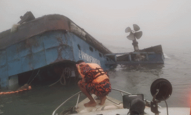 Ferry driver missing after it capsizes with vehicles in Padma