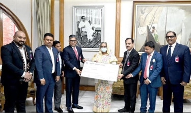 BTMA donates cheque, blankets to PM's Relief Fund for cold-hit people