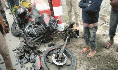 Father, son dead in Kurigram road accident