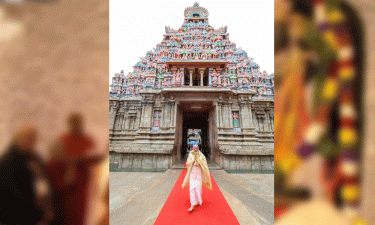Modi posts video of entering Ram Temple