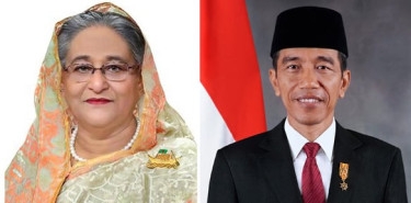 Indonesian president greets Sheikh Hasina on re-election as PM