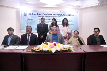 3 DU students get Ali Riaz Post-Graduate Research Trust Fund Award