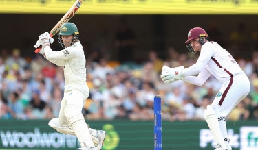 West Indies weather Carey storm to stay on top at tea
