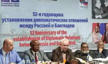 Dhaka-Moscow celebrate 52nd anniv of diplomatic relations