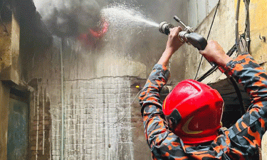 Fire in Old Dhaka shoe factory under control