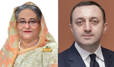 Georgian premier greets Sheikh Hasina on reelection as PM