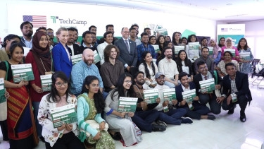 US Embassy empowers young Bangladeshi journalists through first-ever TechCamp