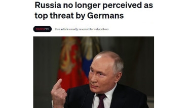 Germans no longer see Russia as main threat