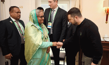 Zelenskyy thanks Sheikh Hasina for supporting Ukraine’s sovereignty