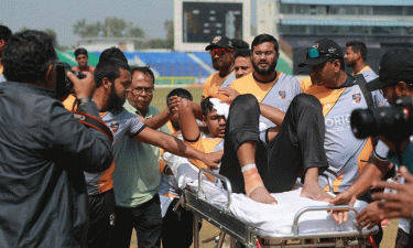 Mustafizur suffers external head injury in practice