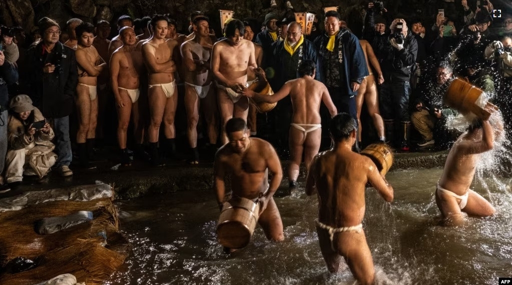 Japan's 'Naked Men' Festival Succumbs to Aging of Population