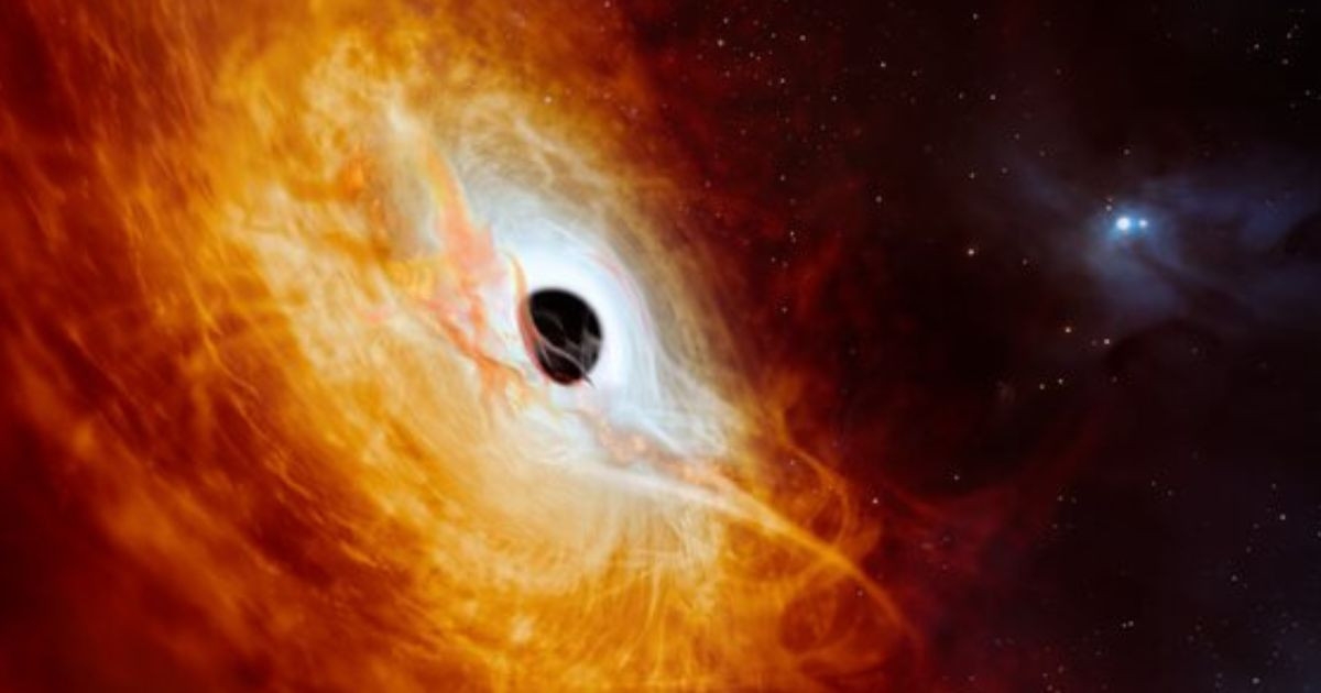 A ravenous black hole created the universe’s brightest object: Study