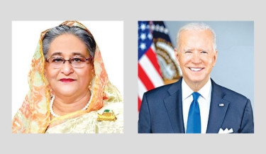 PM Hasina writes back to Biden