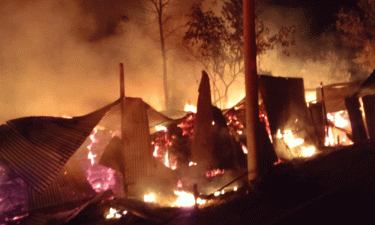 Three jhut warehouses gutted in Gazipur
