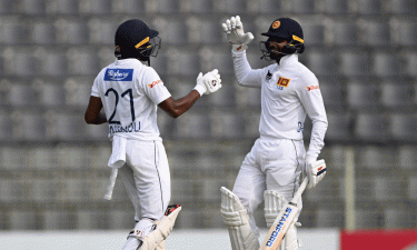 Sylhet Test: Dhananjaya, Kamindu guide Sri Lanka out of hole