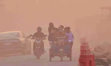 Dhaka’s air quality 3rd worst in the world this morning