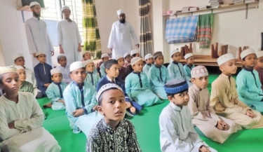 Madrasah students in Dhaka North rejoice with Bashundhara’s iftar