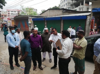Rajuk evicts illegal buildings in Dhaka’s Khilkhet