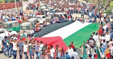 Students stand for Palestine