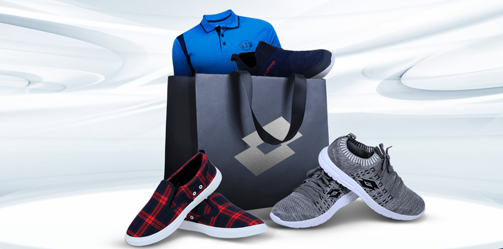 Lotto online flat shoes